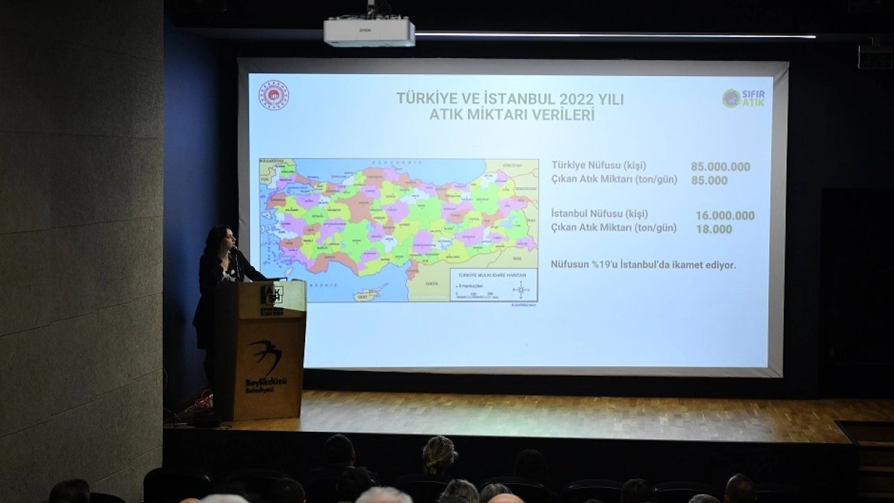 İstanbul Beylikdüzü&#039;nde site yöneticilerine &#039;sıfır atık&#039; eğitimi