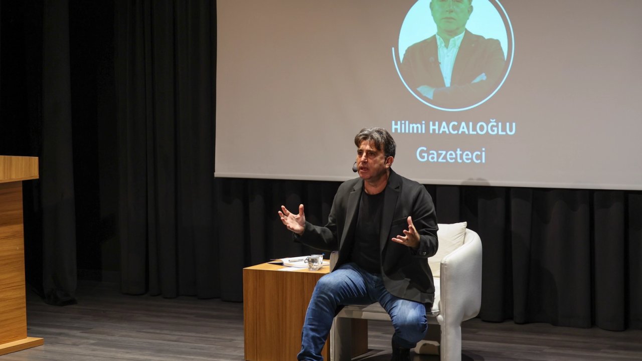 İstanbul Maltepe’de “Kent Söyleşileri”nin konuğu Hilmi Hacaloğlu oldu