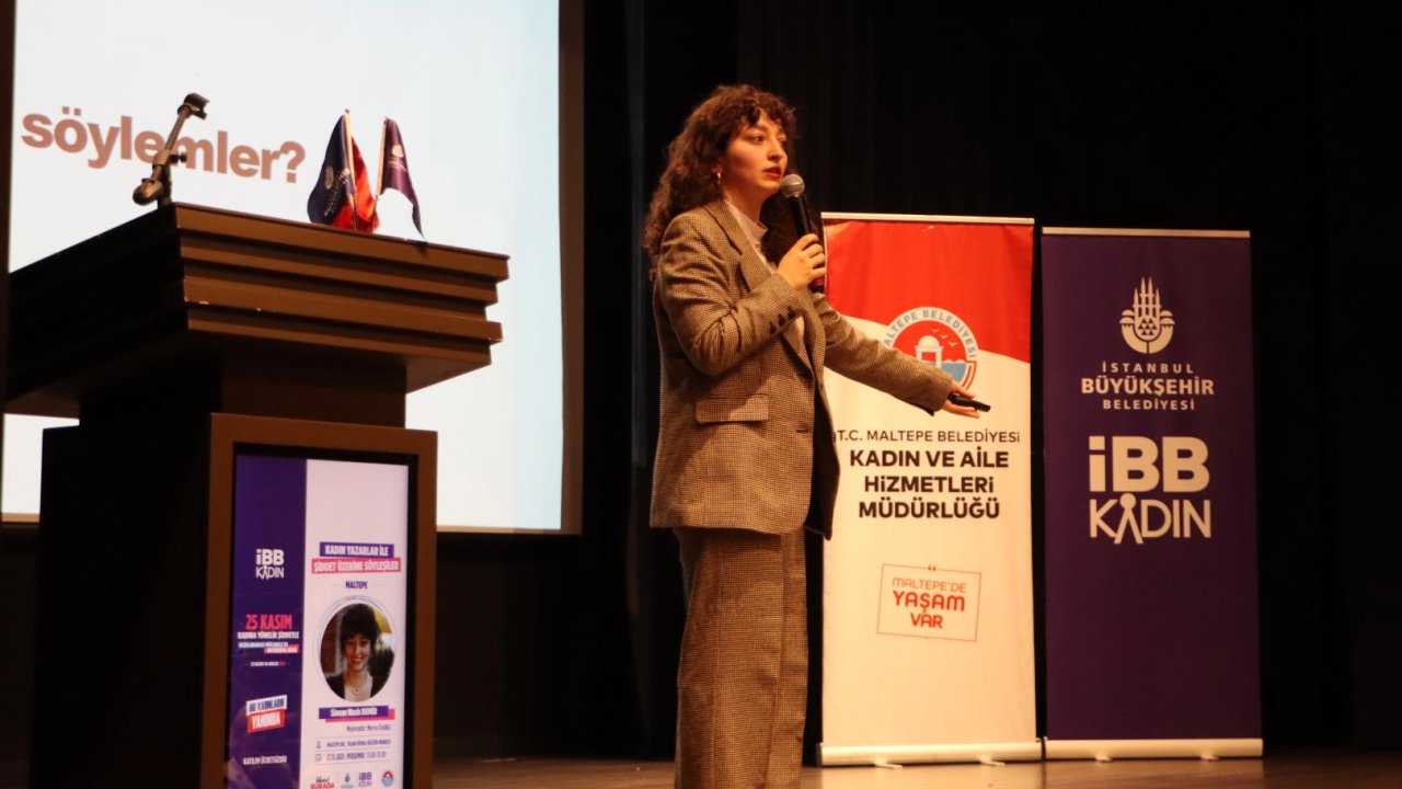 İstanbul Maltepe&#039;de şiddet üzerine söyleşi