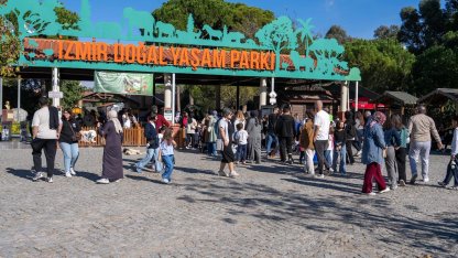 İzmir Doğal Yaşam Parkı’na ziyaretçi akını