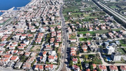 İzmir Güzelbahçe trafiğe yeni bulvarla gün sayıyor