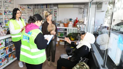 İzmir Narlıdere’de esnafın ihtiyaçları yerinde tespit ediliyor