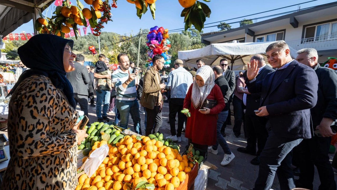İzmir Özdere&#039;deki festival binlerce ziyaretçiyi ağırladı