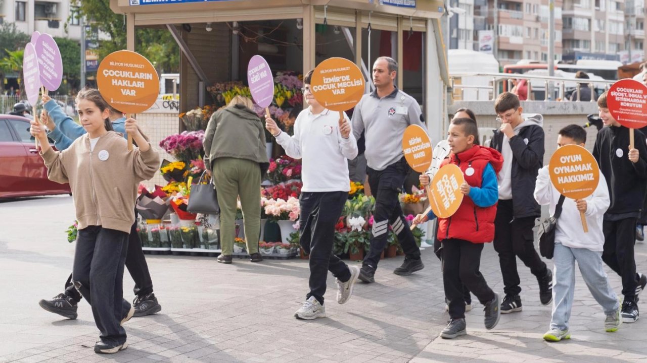 İzmir’de çocukların sesi var