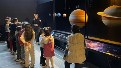 İzmir'de hayallerini çizen 650 çocuk Uzay Kampüsü’nde buluştu