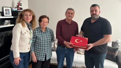 İzmit'ten Körfez’deki Kıbrıs Gazilerine vefa ziyareti