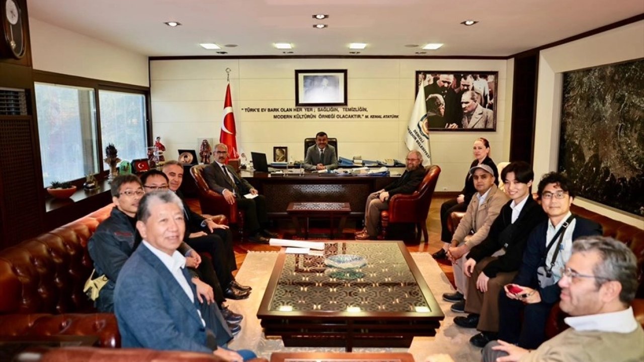 Japon ve Türk bilim insanlarından Denizli Büyükşehir&#039;e ziyaret