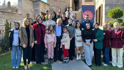 Kayseri Büyükşehir Filistinli öğrencilerle buluştu