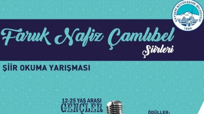 Kayseri Büyükşehir'den büyük şair anısına yarışma