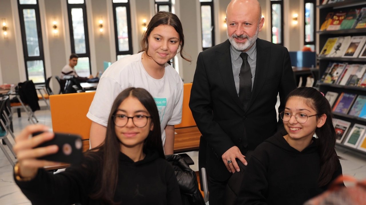 Kayseri Kocasinan&#039;da 7 ayrı Sinan Kütüphanesi