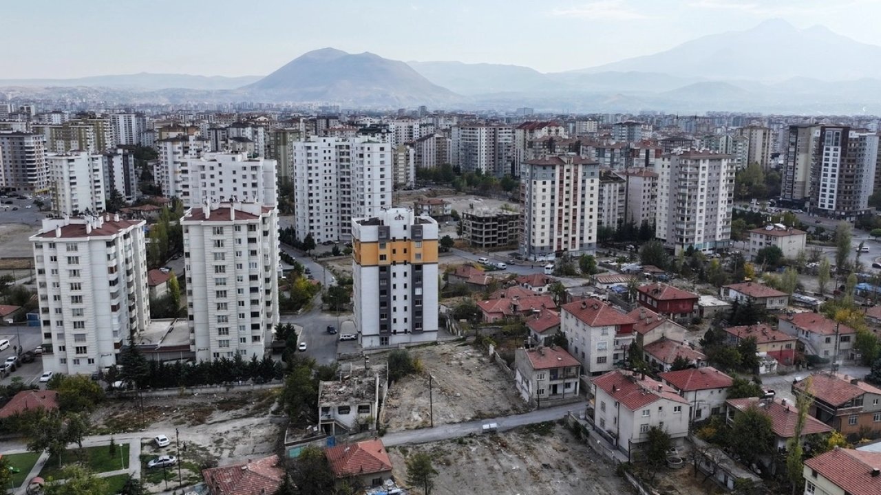 Kayseri Kocasinan&#039;da kentsel dönüşüm tam gaz
