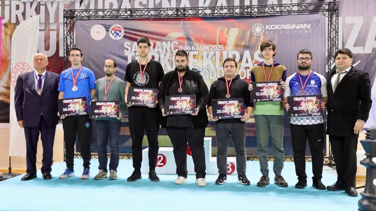 Kayseri Kocasinan&#039;ın Satranç Türkiye Kupası sona erdi