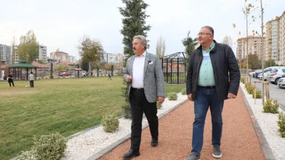 Kayseri Melikgazi'den yeni park projesi
