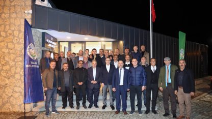 Kayseri Talas'ta muhtarlar Akçakaya'da buluştu