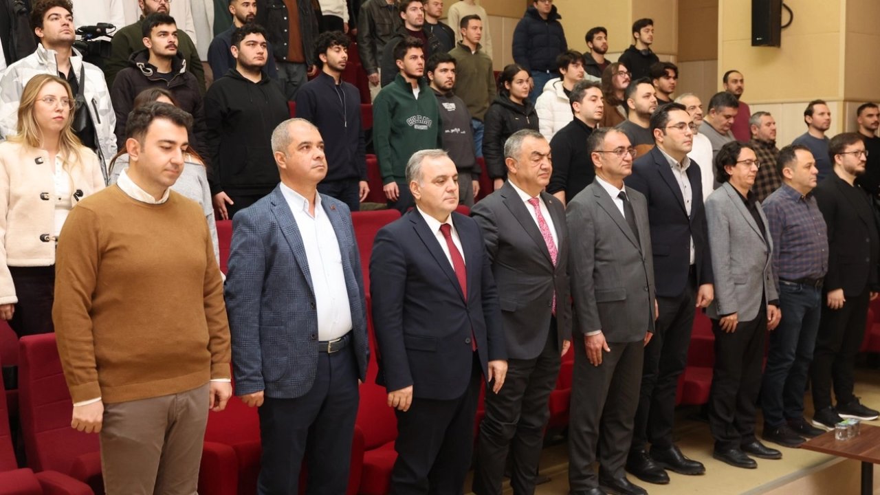 KAYSO Başkanı Büyüksimitci, ERÜ öğrencileri ile buluştu