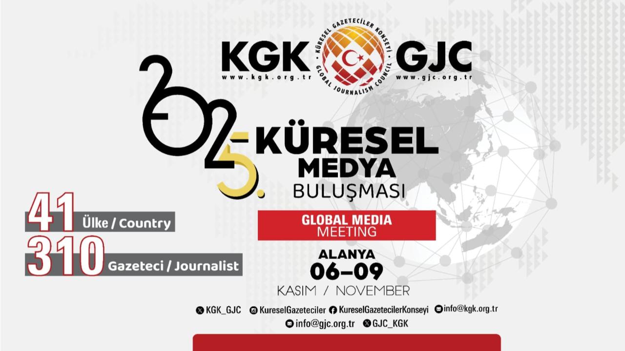 KGK “5. Küresel Medya Buluşması” Alanya’da başlıyor