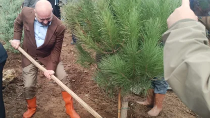 Kırkpınar Ağası Ufuk Özünlü’den 1 milyon fidan sözü