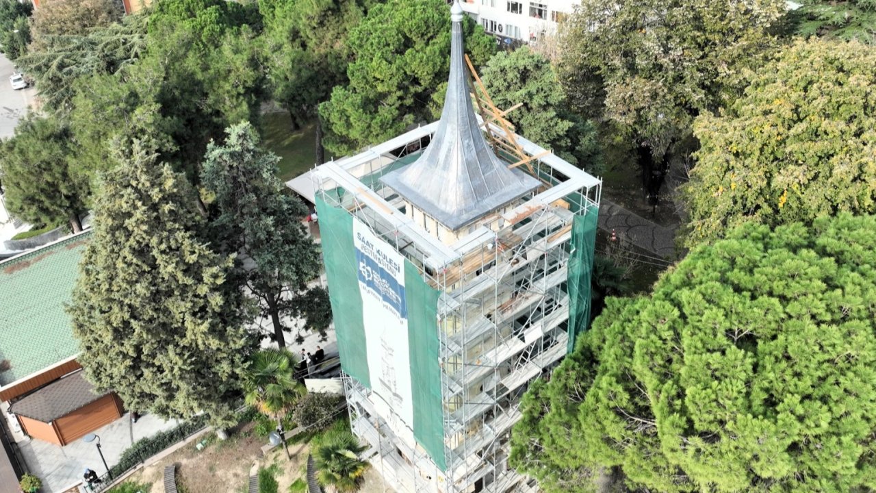 Kocaeli Büyükşehir&#039;den tarihi kuleye dokunuş