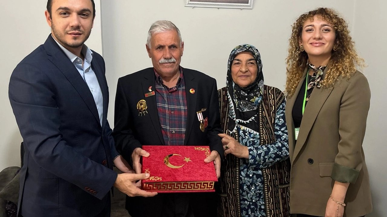 Kocaeli Gebze’de Kıbrıs Gazilerine minnet ziyareti