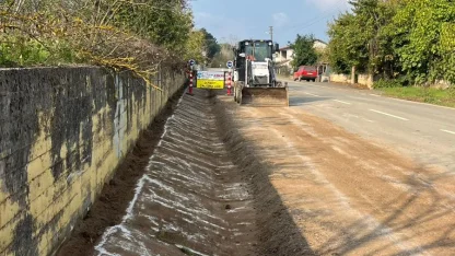Kocaeli Kandıra’da yağmur suyu kanalları temizlendi