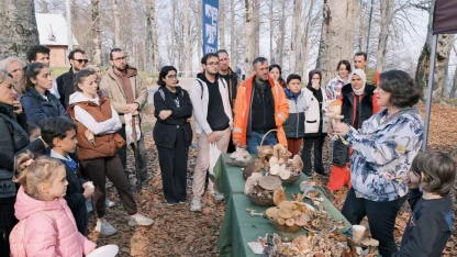 Kocaeli Kuzuyayla’da mantarların gizemli dünyası keşfedildi