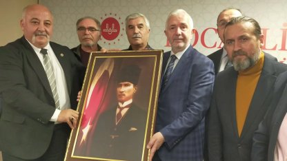 Kocaeli'de İl Müftülüğü'ne anlamlı ziyaret