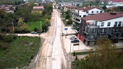 Kocaeli'de Kartepe Çepni Caddesi’nde üstyapı yenileniyor