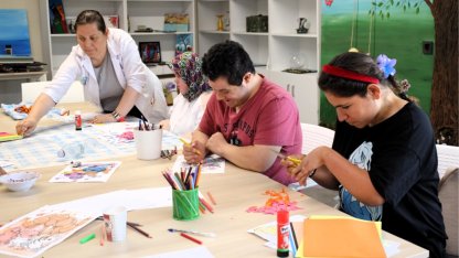 Kocaeli'de sanatla özgüven 'Gonca' ile kazanılıyor