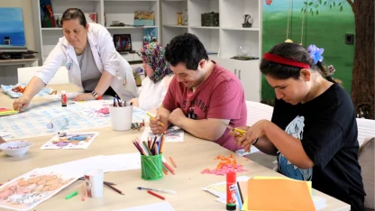 Kocaeli'de sanatla özgüven 'Gonca' ile kazanılıyor