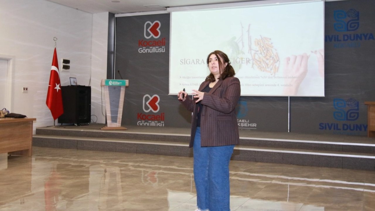 Kocaeli&#039;de sigara bırakma eğitimi