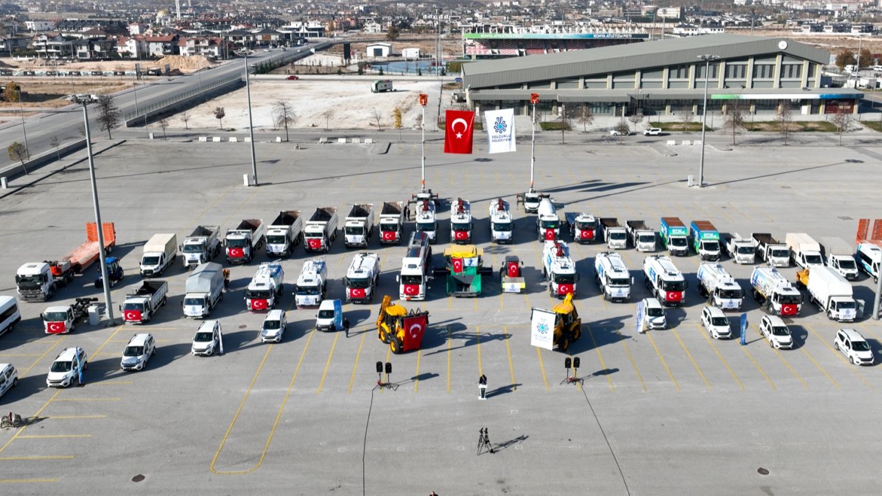 Konya Selçuklu araç filosunu güçlendirdi