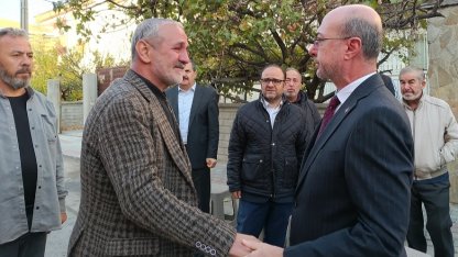 Konya Selçuklu'da Başkan Pekyatırmacı'dan şehit ailesine ziyaret