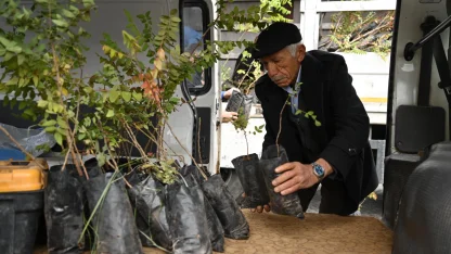 Konya’da 6 bin 370 sumak fidanı çiftçilere ulaştı