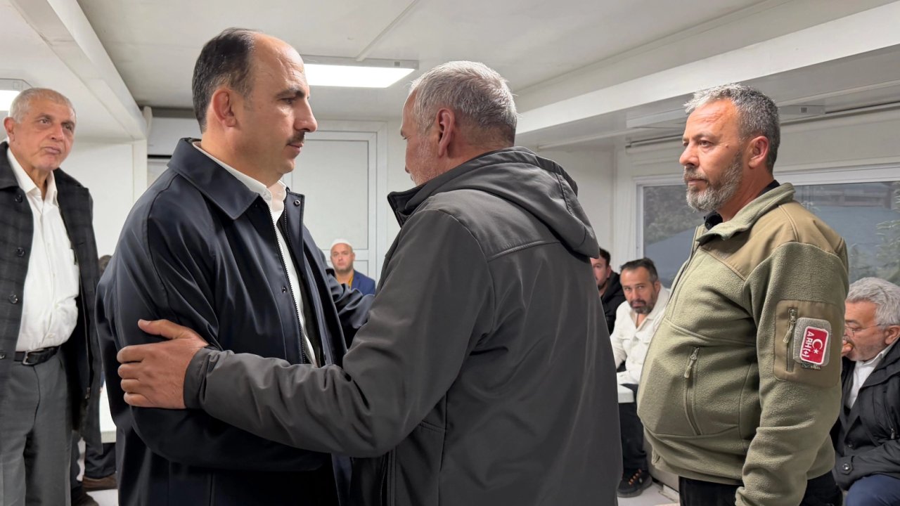 Konya&#039;da Başkan Altay&#039;dan şehit ailesine taziye ziyareti