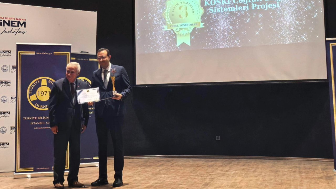 Konya&#039;nın yerli projesi CBS&#039;ye &#039;bilişim&#039; ödülü