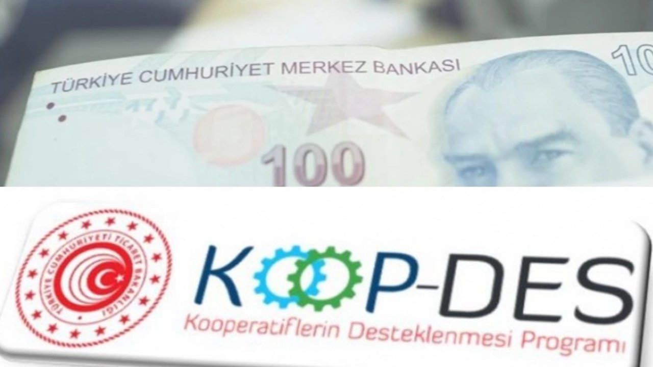 Kooperatiflere 34,8 milyon TL&#039;lik yeni destek
