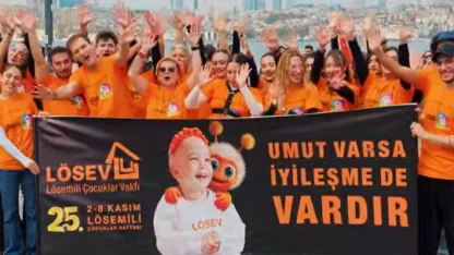 LÖSEV'den Üsküdar sahilinde danslı farkındalık