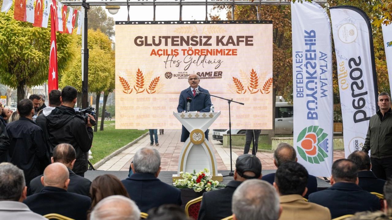 Malatya&#039;da Glütensiz Kafe hizmete açıldı