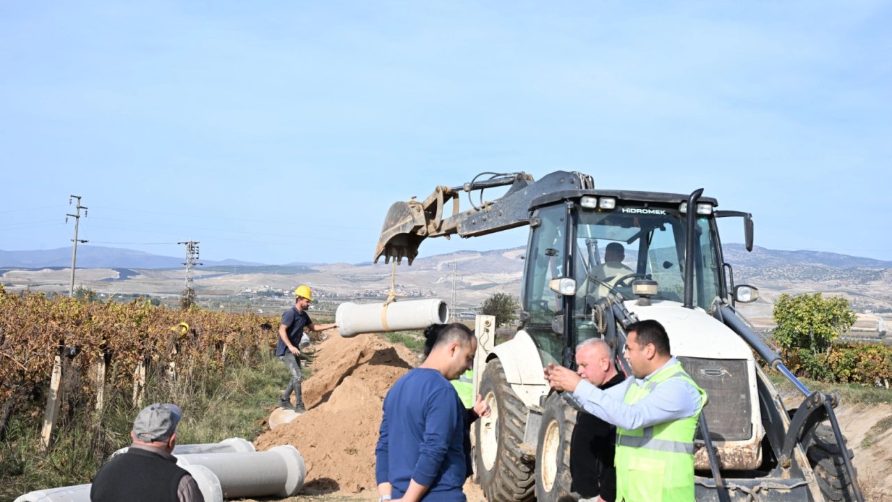 Manisa Alaşehir’de 30 yıllık altyapı çilesi son buluyor