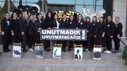 Manisa'da 10 Kasım anması