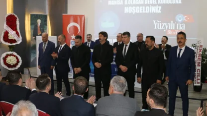 Manisa’da Hakan Göktaş yeniden başkan seçildi