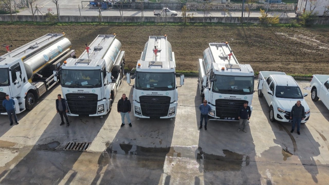 MASKİ&#039;nin araç filosuna stratejik yatırım