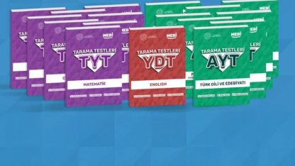 MEBİ YKS tarama testi kitapları yayımlandı