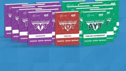 MEBİ YKS tarama testi kitapları yayımlandı