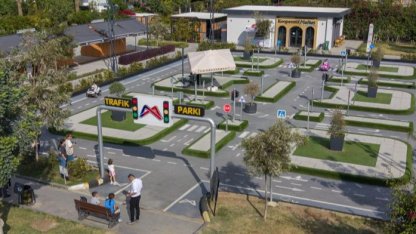 Mersin'de 'Trafik Park' çocuk neşesiyle doldu