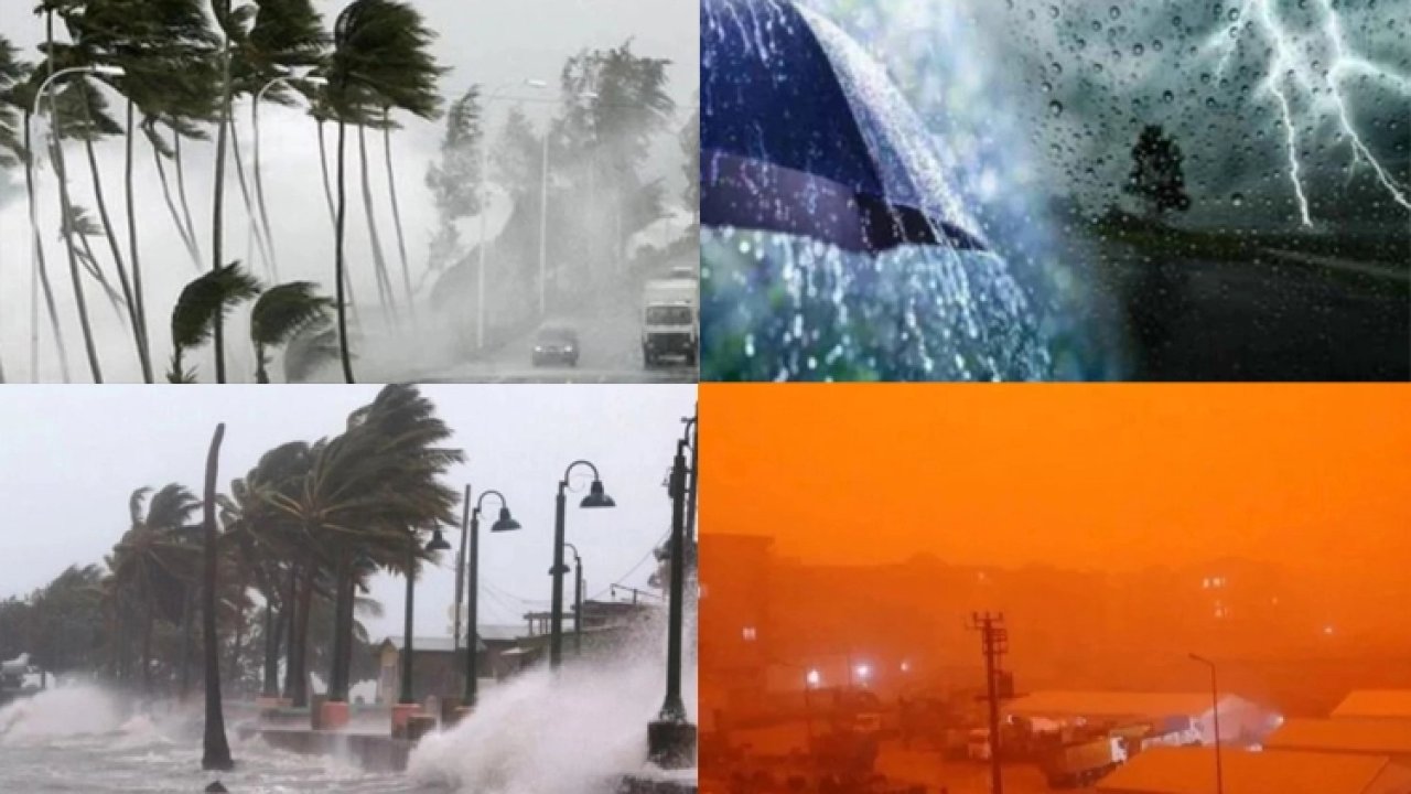 Meteoroloji&#039;den kuvvetli yağış, kar ve toz taşınımı uyarısı