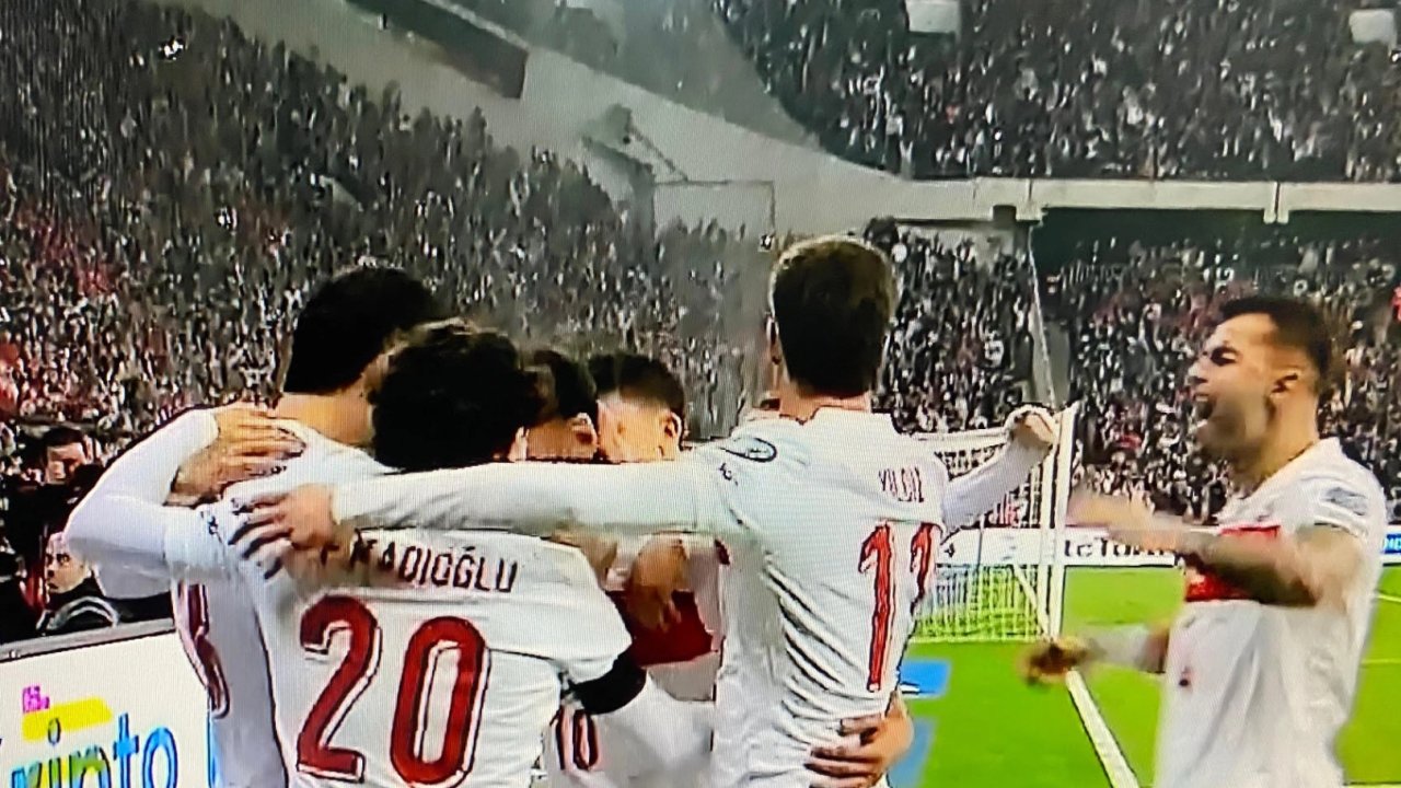 Millilerimiz Bulgaristan karşısında 1-0 önde