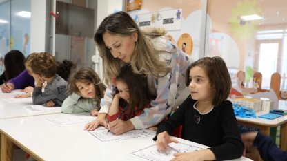 Muğla'da minik kalpler haklarını öğrendi