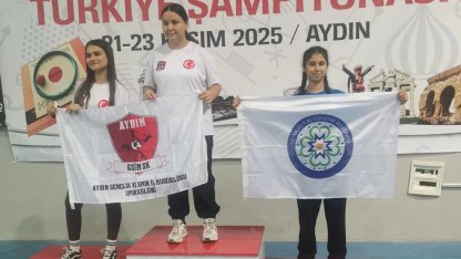 Muğlalı sporculardan 2 Türkiye şampiyonluğu