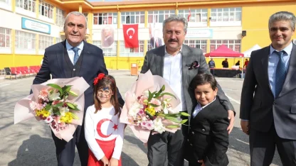 Mustafa Palancıoğlu'dan Esentepe Mumcular İlkokulu'na ziyaret